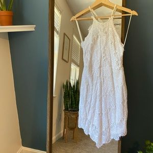 White laced dress- Free people